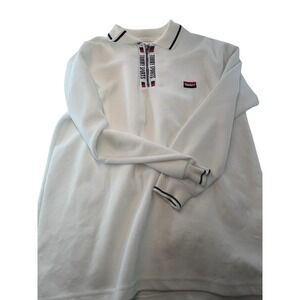 Tommy‎ Sports Pullover Sweatshirt Quarter Zip Athleisure Top L